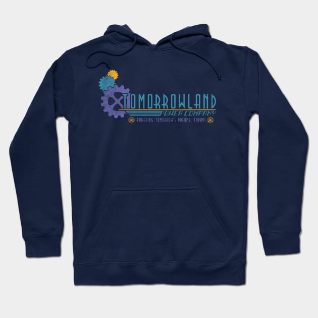 Tomorrowland Power Company (Teal) Hoodie by CFieldsVFL